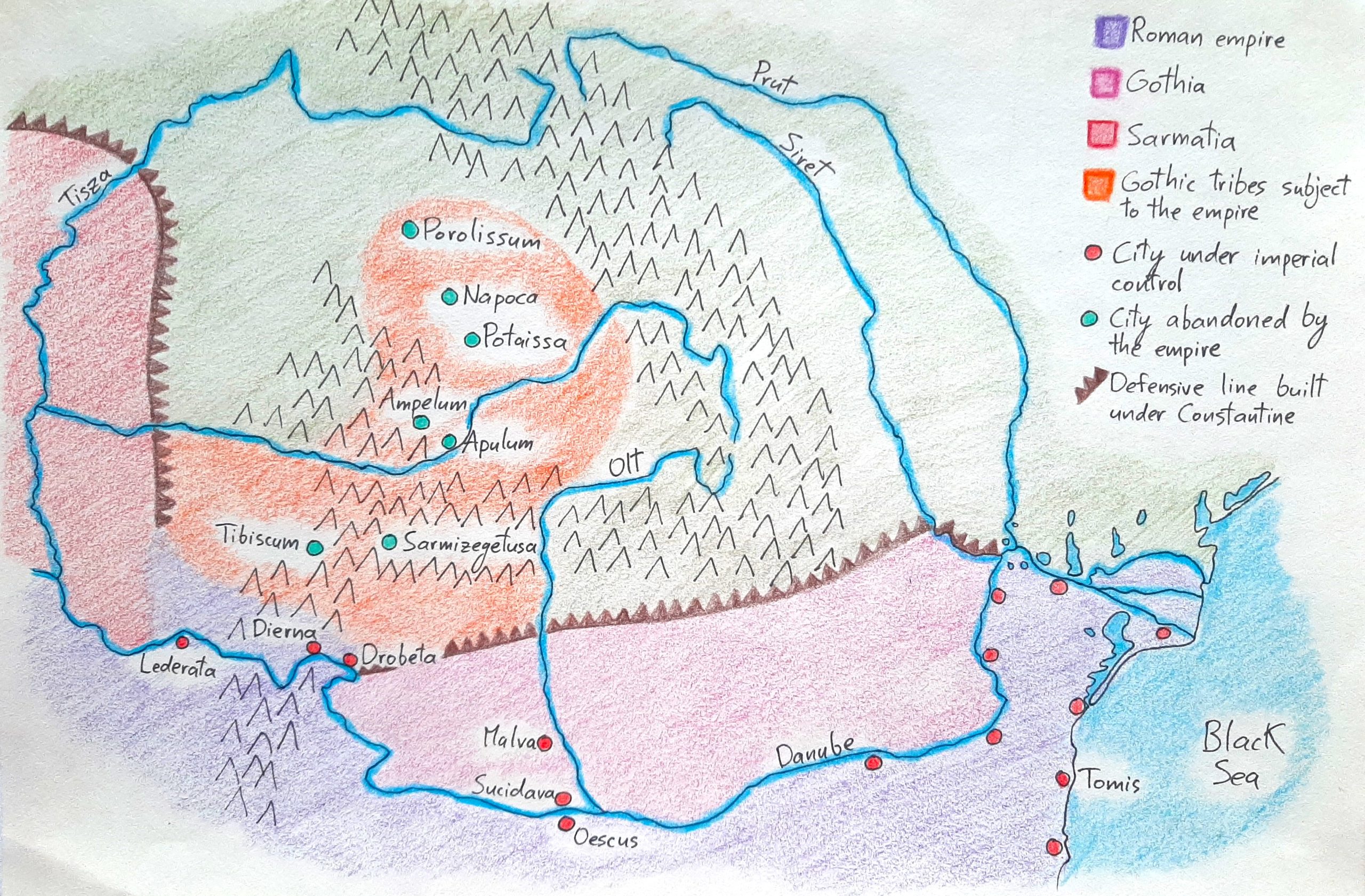 332 CE – Constantine’s conquests and the province of Gothia