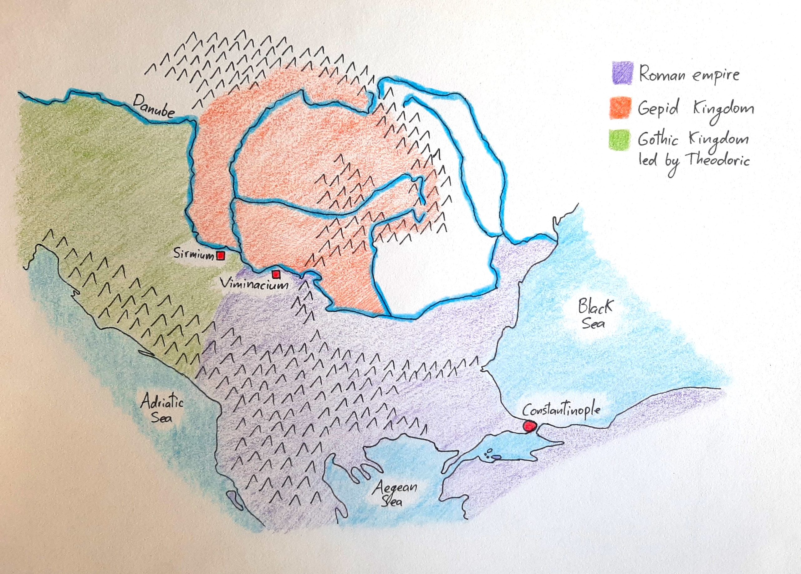 493 CE – The Gepid kingdom