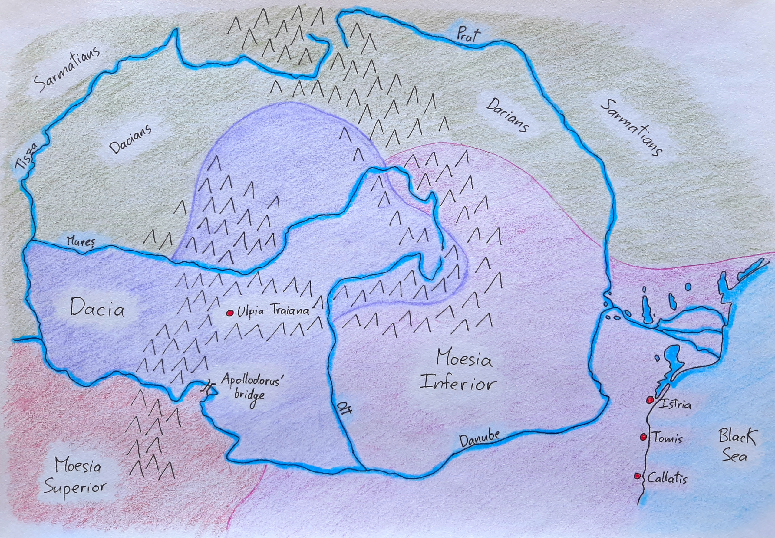 109 CE – Trajan’s Dacia